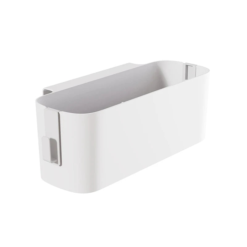 Hanging Plastic Bedside Caddy with Removable Hook