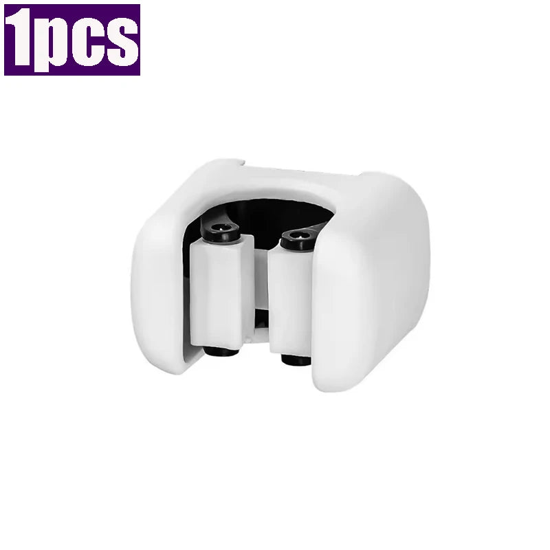 1/4-Piece No-Drill Wall-Mounted Broom & Mop Clips