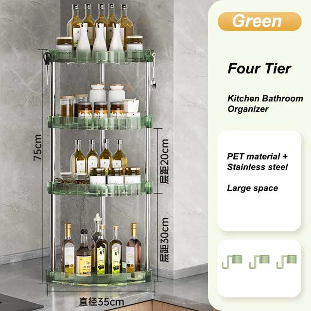 Multi-Layer Corner Storage Rack