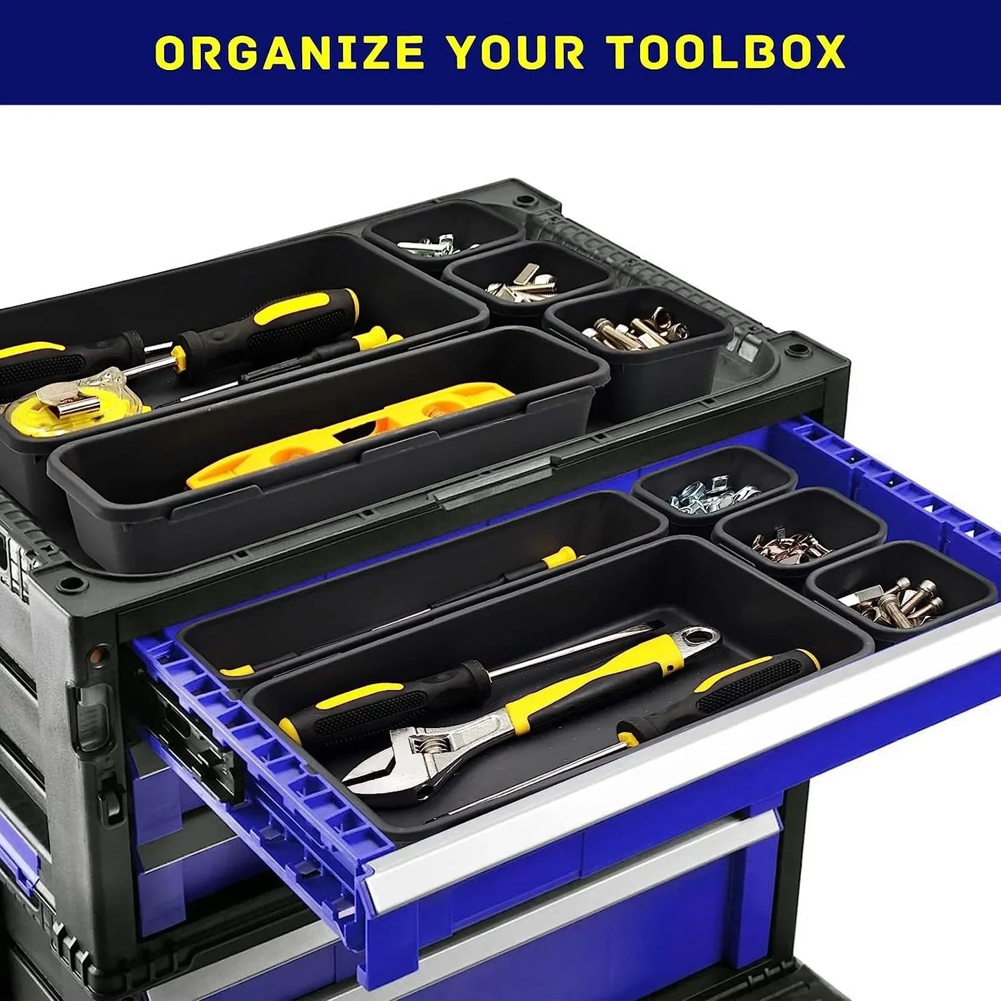 8/26/47-Piece Tool Tray & Drawer Organizer