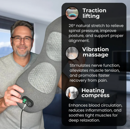 Shiatsu back massager features
