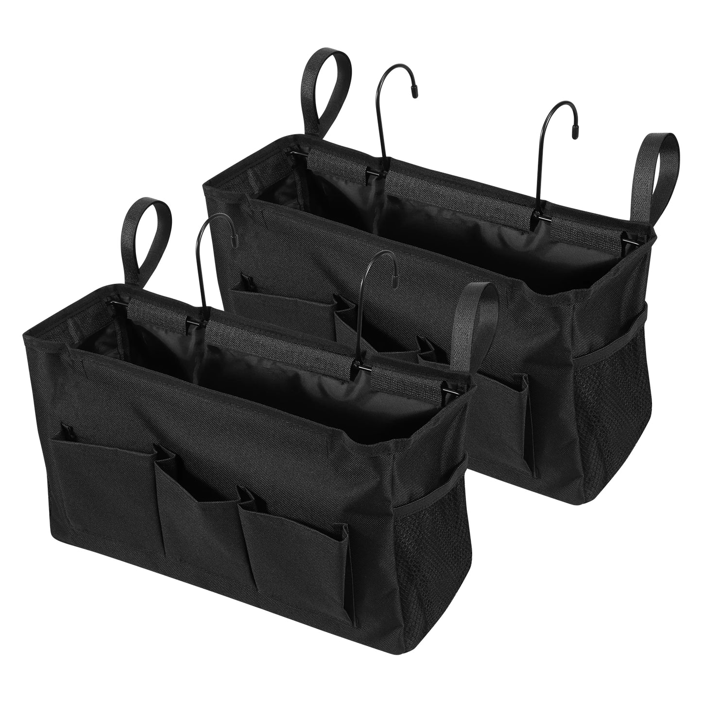 Multi-Pocket Oxford Fabric Bedside Caddy