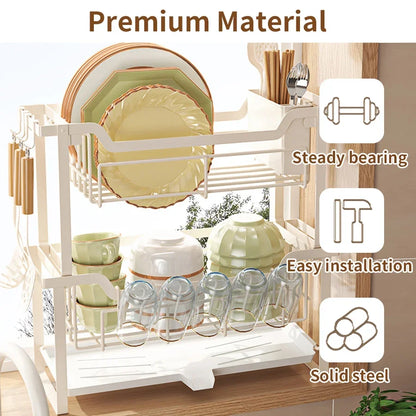 Countertop Dish Drying Rack, No Assembly — product image 4 of 9
