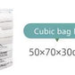 No-Pump Vacuum Storage Bags – Flat & Cubic Sizes