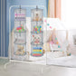4-Compartment Foldable Hanging Mesh Organizer