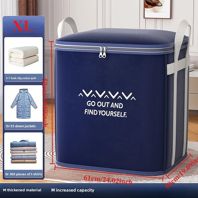 Extra-Large Bedding Storage Bag with Reinforced Handles