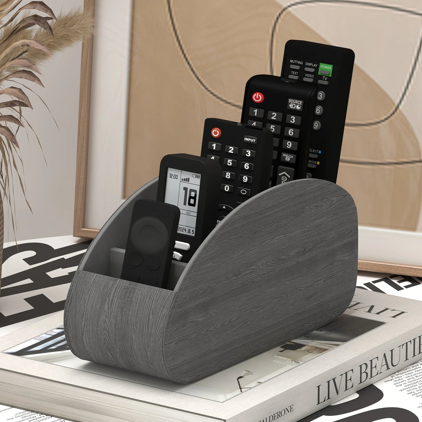 Remote Control & Bedside Organizer Tray