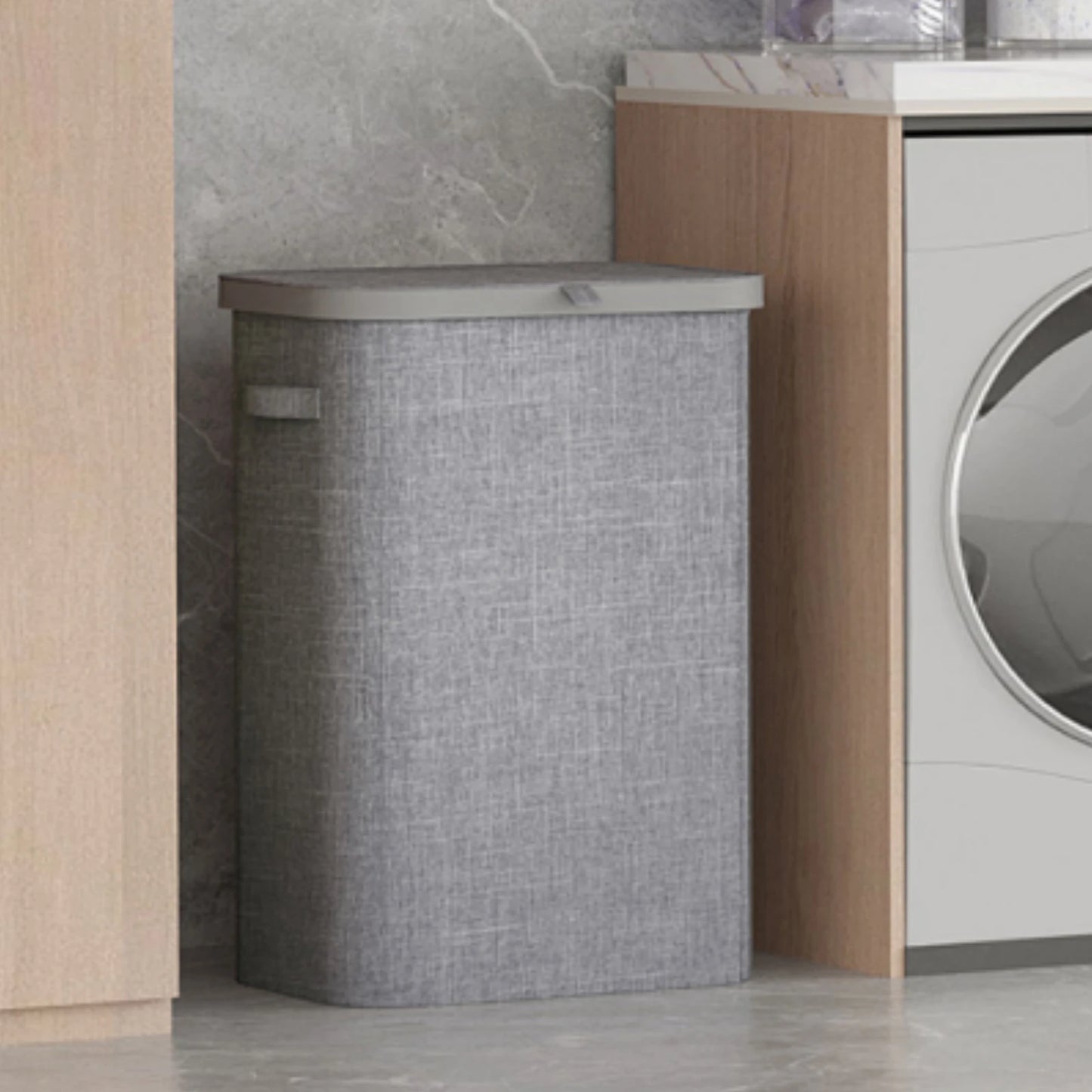 85 L Laundry Hamper with Handles & Inner Bag