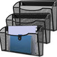 Mesh Wall-Mounted File Organizer – Small or Large