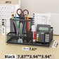 3-Compartment Mesh Desk Organizer