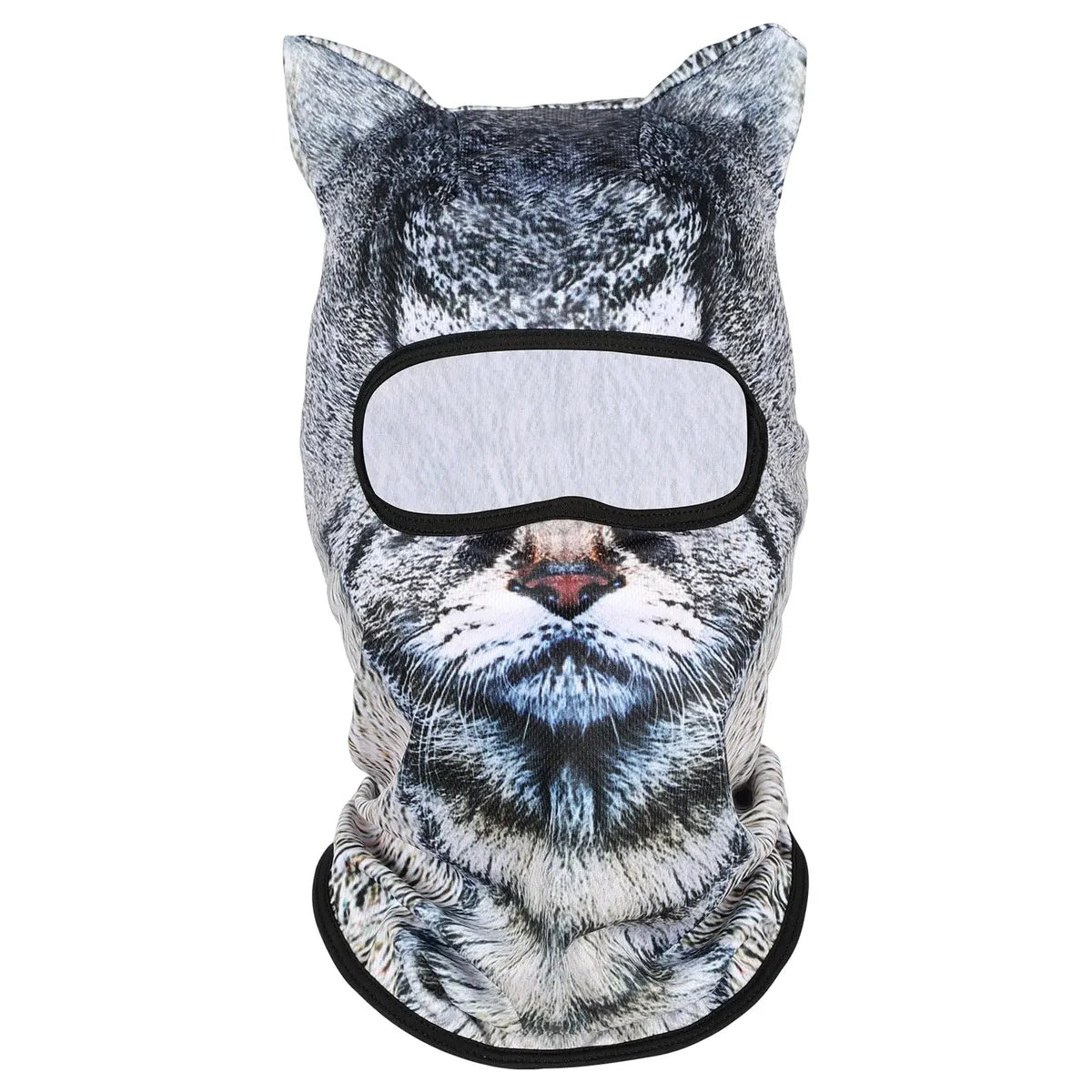 3D Animal Ski Mask — Cat & Husky Balaclava