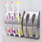 Self-Adhesive Wall-Mounted Toothbrush Holder, 2/3 Hooks