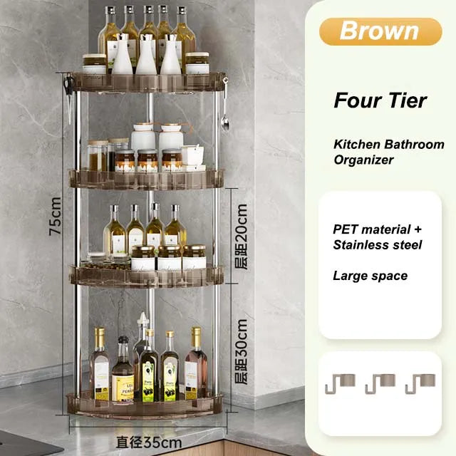 Multi-Layer Corner Storage Rack