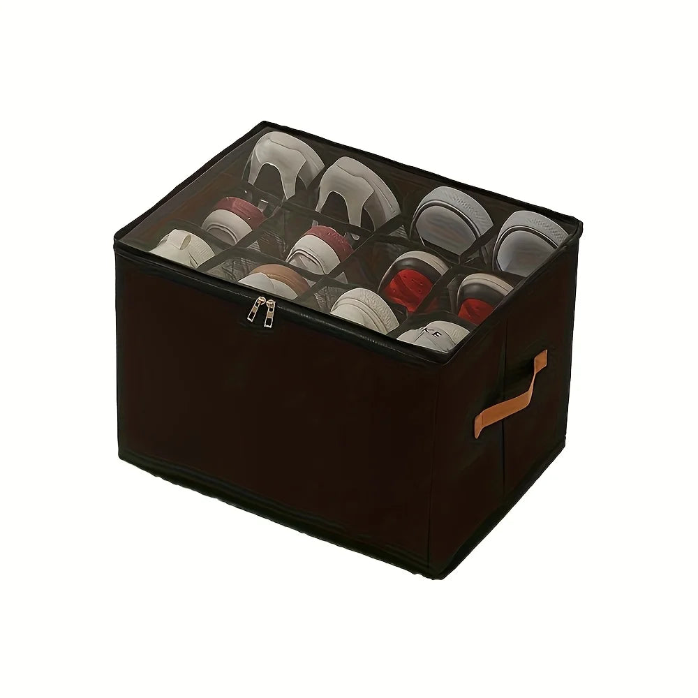 Foldable Oxford Fabric Shoe Storage Organizer