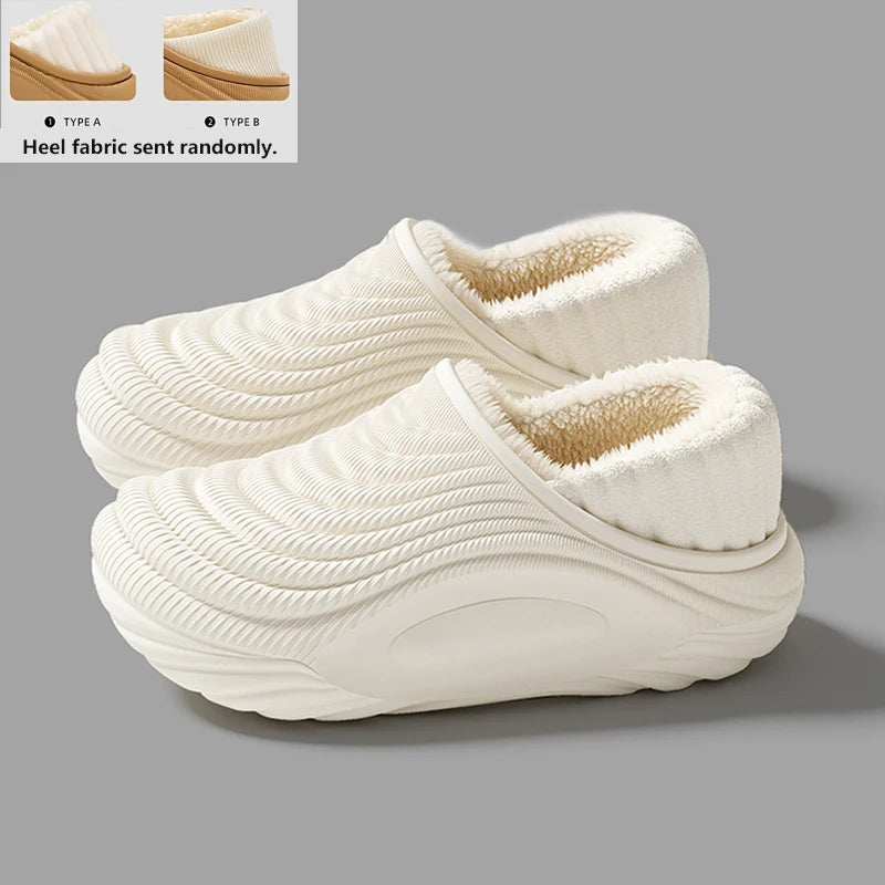 CozyWave — Plush Winter Slippers