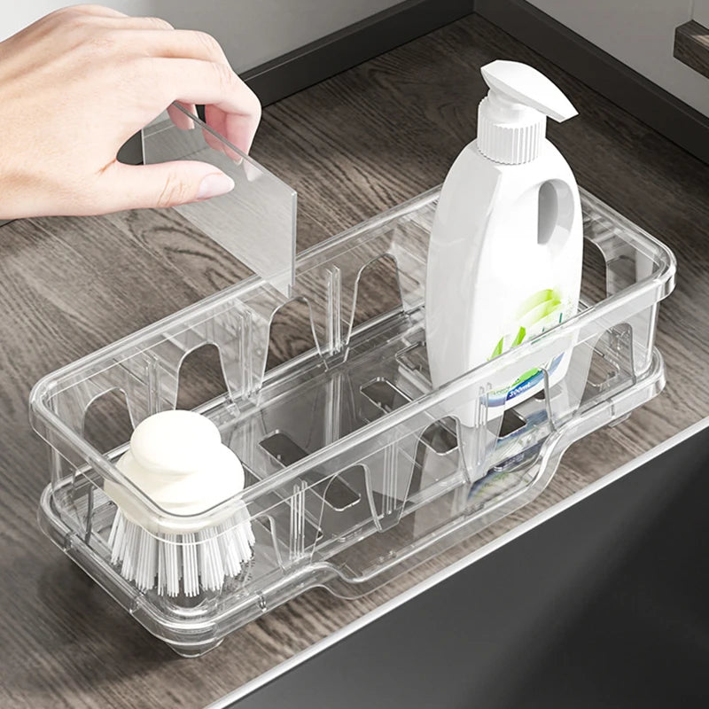 Kitchen Sink Caddy with Drain Rack
