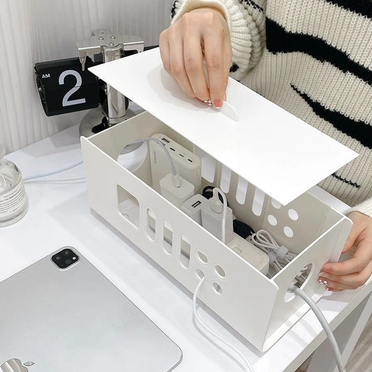 Colored Power Strip Cable Management Box — product image 1 of 10