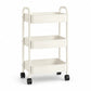 3-Tier Slim Metal Rolling Utility Cart