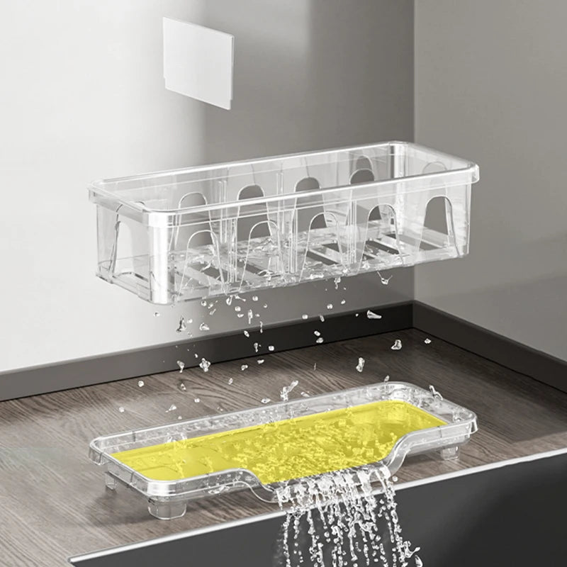 Kitchen Sink Caddy with Drain Rack