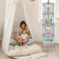 4-Compartment Foldable Hanging Mesh Organizer