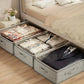 Foldable Under-Bed Blanket Storage Bag