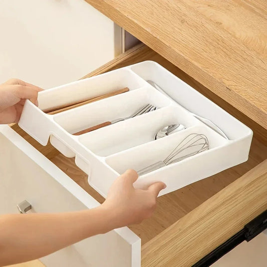 Cutlery Drawer Organizer – 4 or 5 Compartments — product image 1 of 9