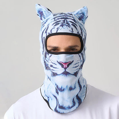3D Animal Ski Mask — Cat & Husky Balaclava