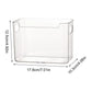 Clear Refrigerator Storage Bins with Handles