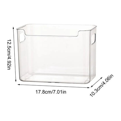 Clear Refrigerator Storage Bins with Handles — product image 8 of 9