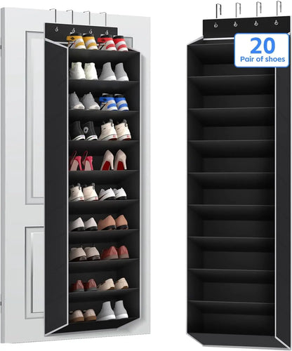 10-Tier Over-Door Shoe Organizer