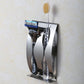 Self-Adhesive Wall-Mounted Toothbrush Holder, 2/3 Hooks