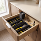 8/26/47-Piece Tool Tray & Drawer Organizer in a practical small-space lifestyle setting