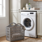 Foldable Portable Laundry Hamper in a practical small-space lifestyle setting