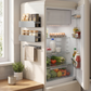 Magnetic Refrigerator Spice Rack Organizer in a practical small-space lifestyle setting
