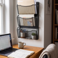 Mesh Wall-Mounted File Organizer in an everyday small-space setting