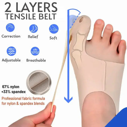 Bunion™ 2.0 : The Original Bunion Corrector Socks  X 3