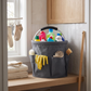 17 L Foldable Portable Cleaning Caddy in a practical small-space lifestyle setting